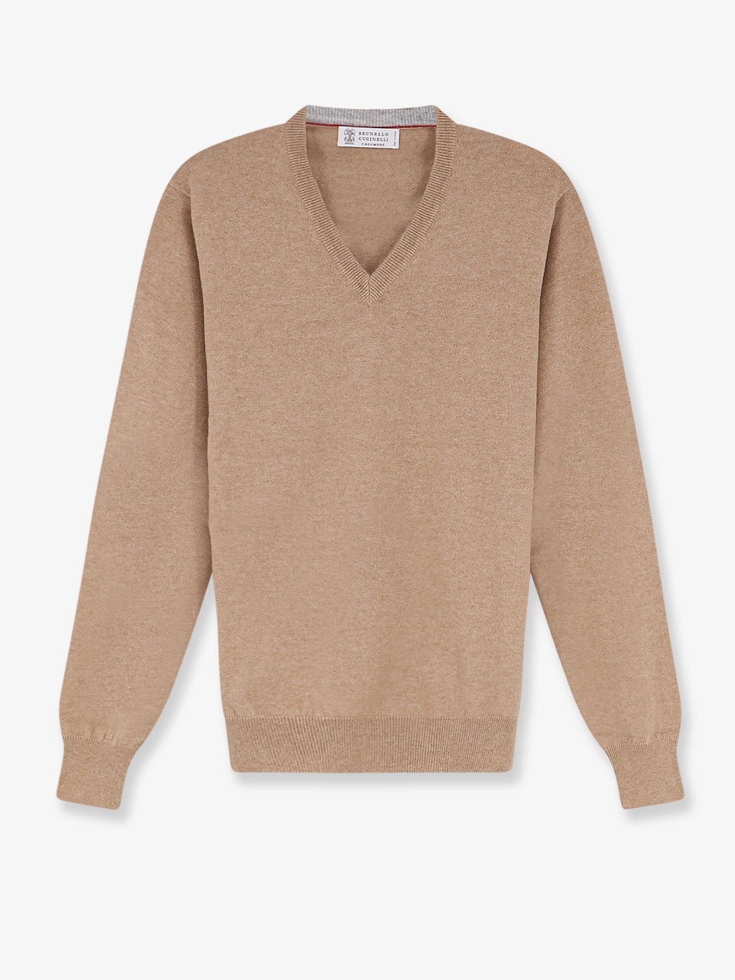 Brunello Cucinelli - Man - Beige - Knit Sweater