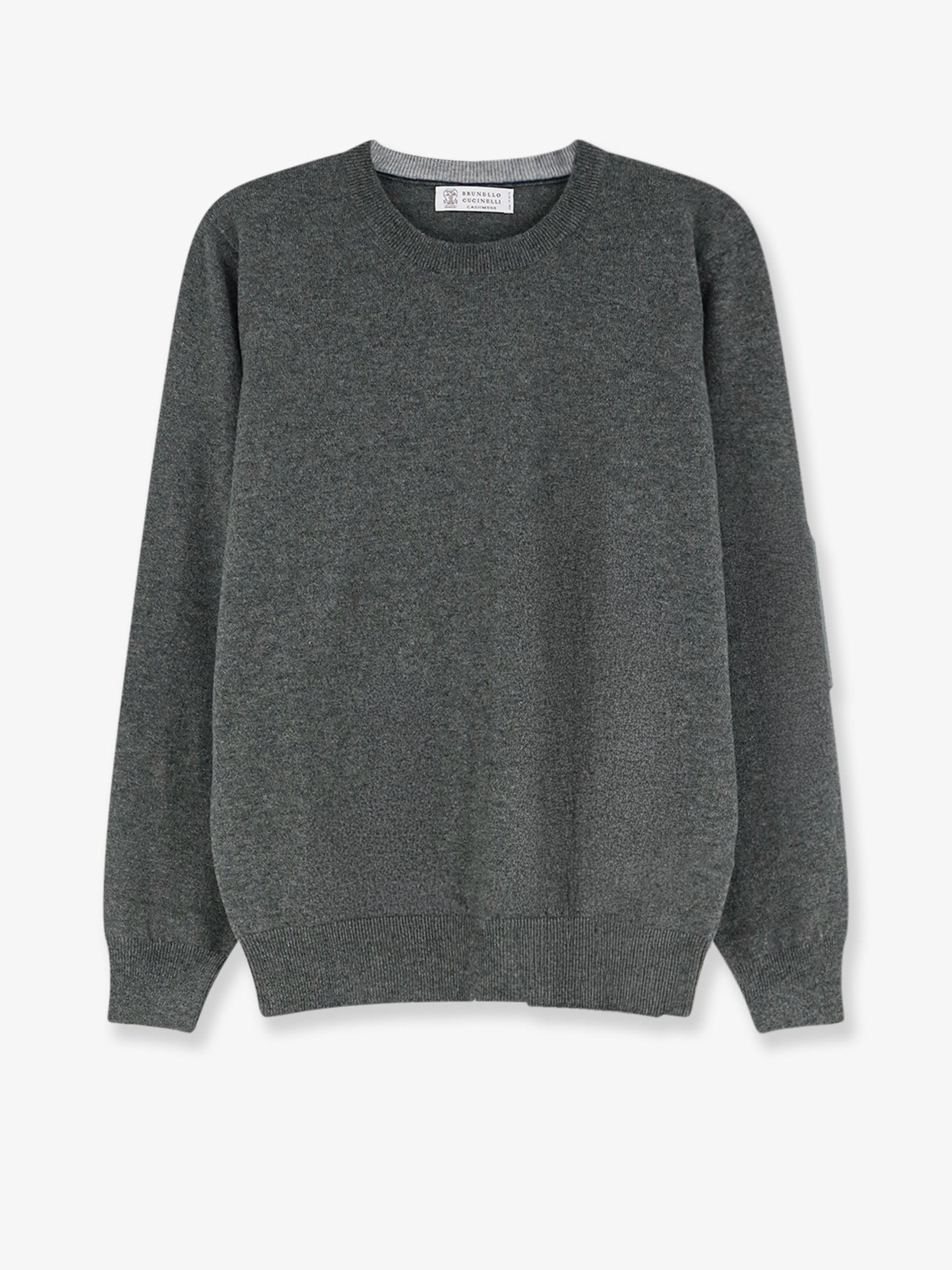 Brunello Cucinelli - Man - Grey - Knit Sweater