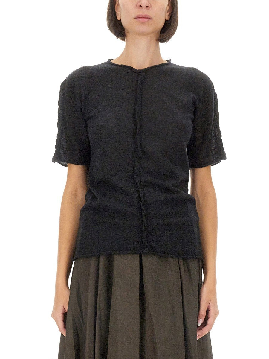 UMA WANG - Woman - Black - T-shirt
