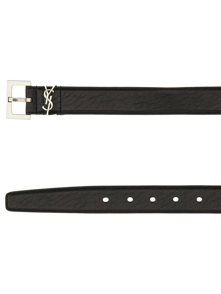 Saint Laurent - Man - Black - Belt