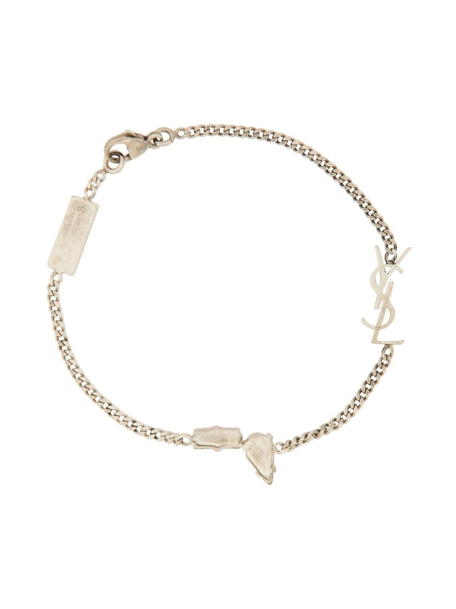 Saint Laurent - Man - Silver - Bracelet
