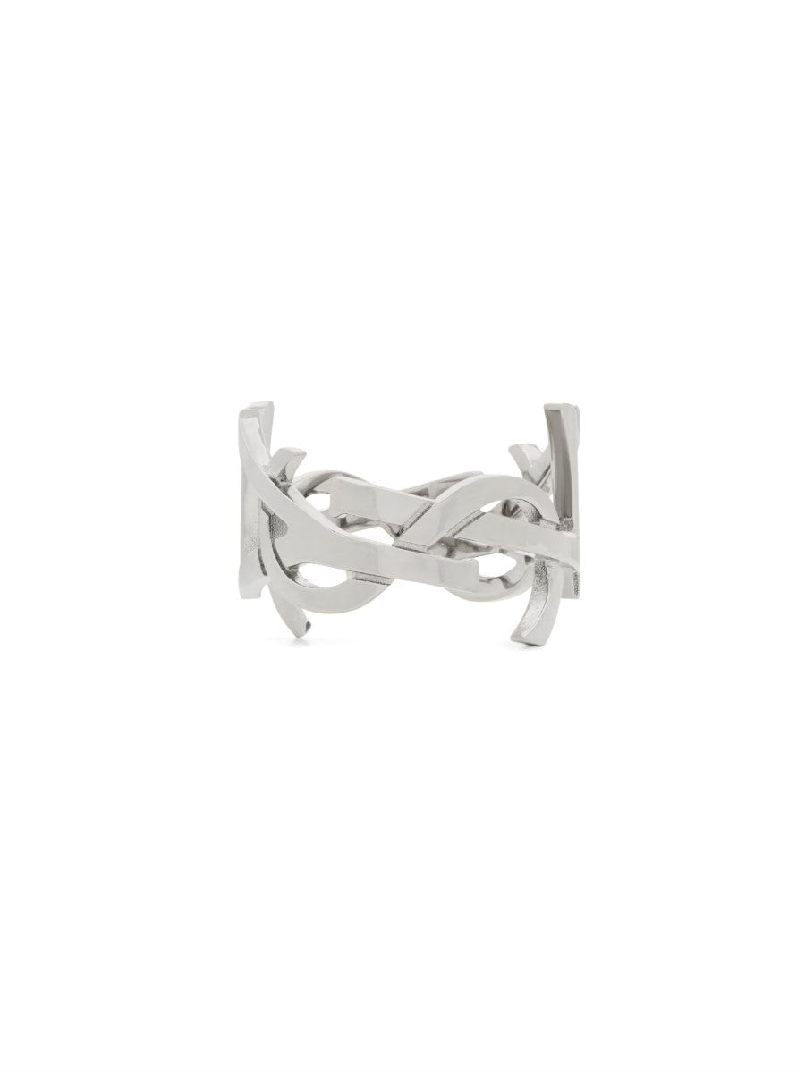 Saint Laurent - Woman - Silver - Ring