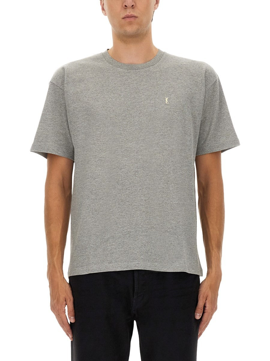 Saint Laurent - Man - Grey - T-shirt