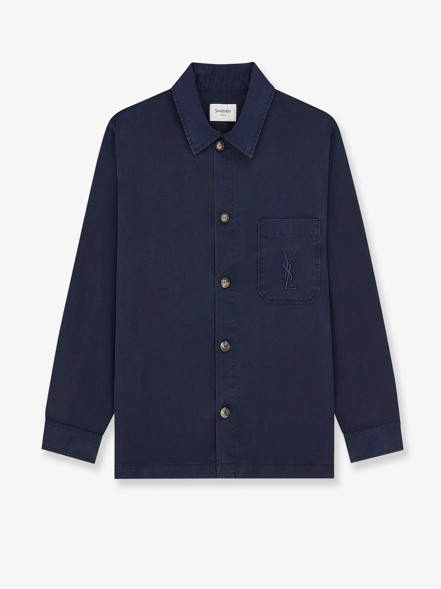 Saint Laurent - Man - Blue - Shirt