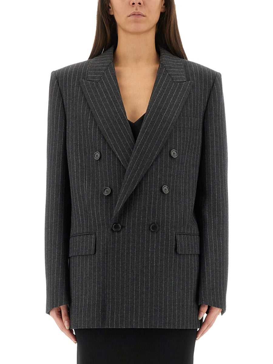 Saint Laurent - Woman - Grey - Blazer