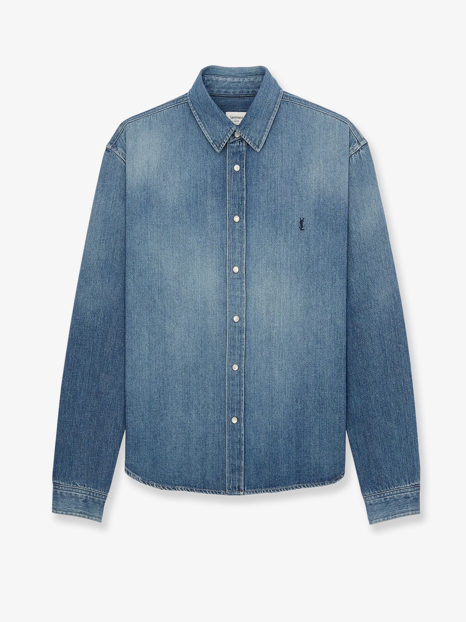 Saint Laurent - Man - Blue - Shirt