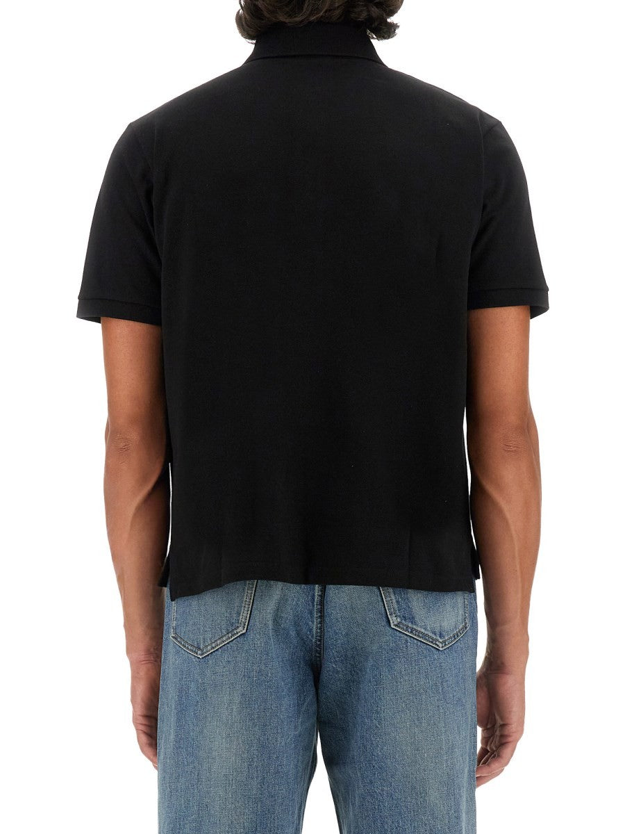 Saint Laurent - Man - Black - Polo Shirt