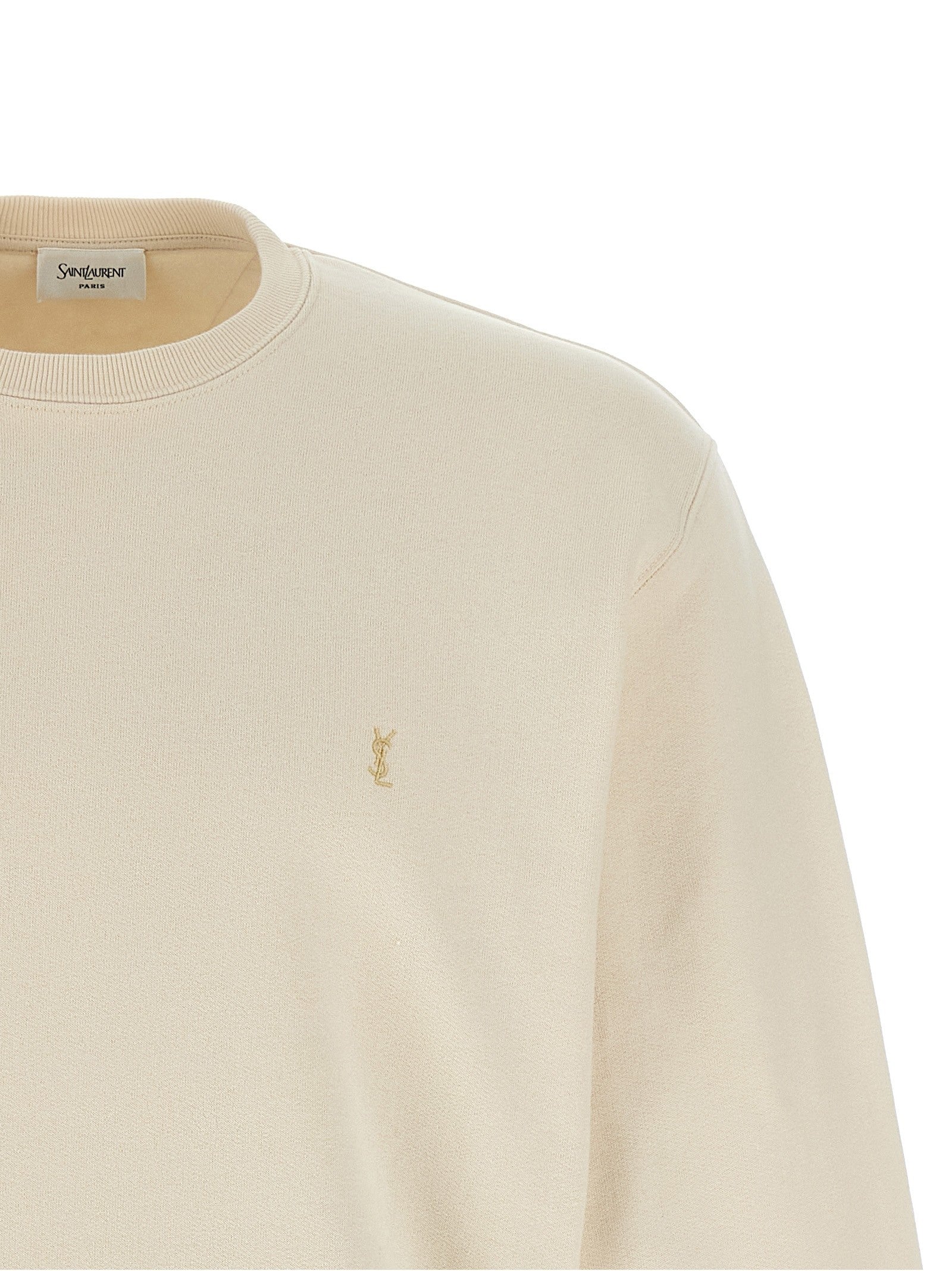 Saint Laurent - nan - Beige - Sweatshirt