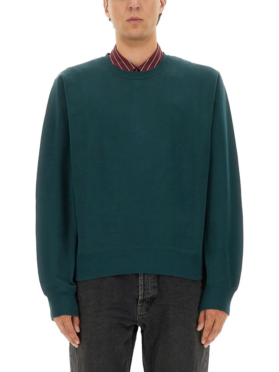 Saint Laurent - Man - Green - Sweater