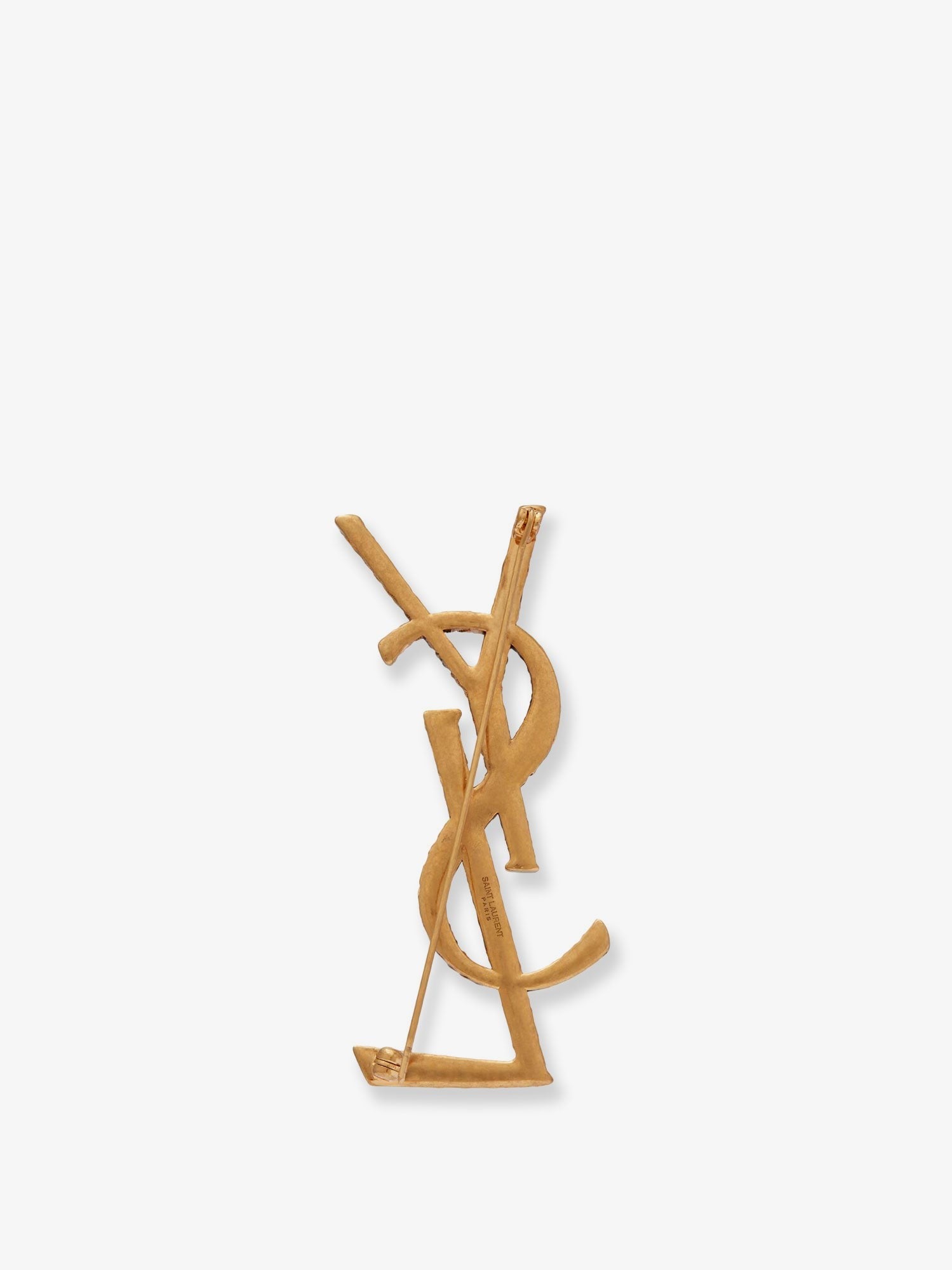 Saint Laurent - Woman - Or Laiton - Brooch