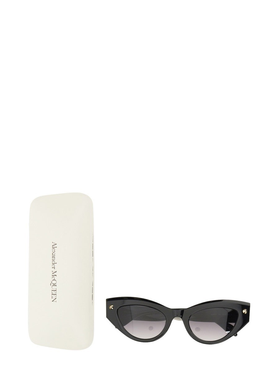 Alexander Mcqueen - Woman - Black - Sunglasses