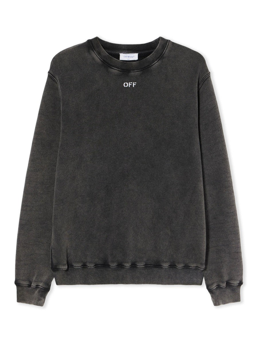 Off-white - Woman - Grey - Sweatshirt