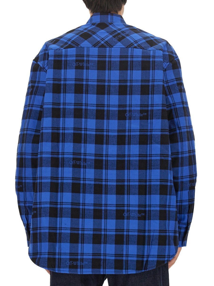 Off-white - Man - Blue - Shirt