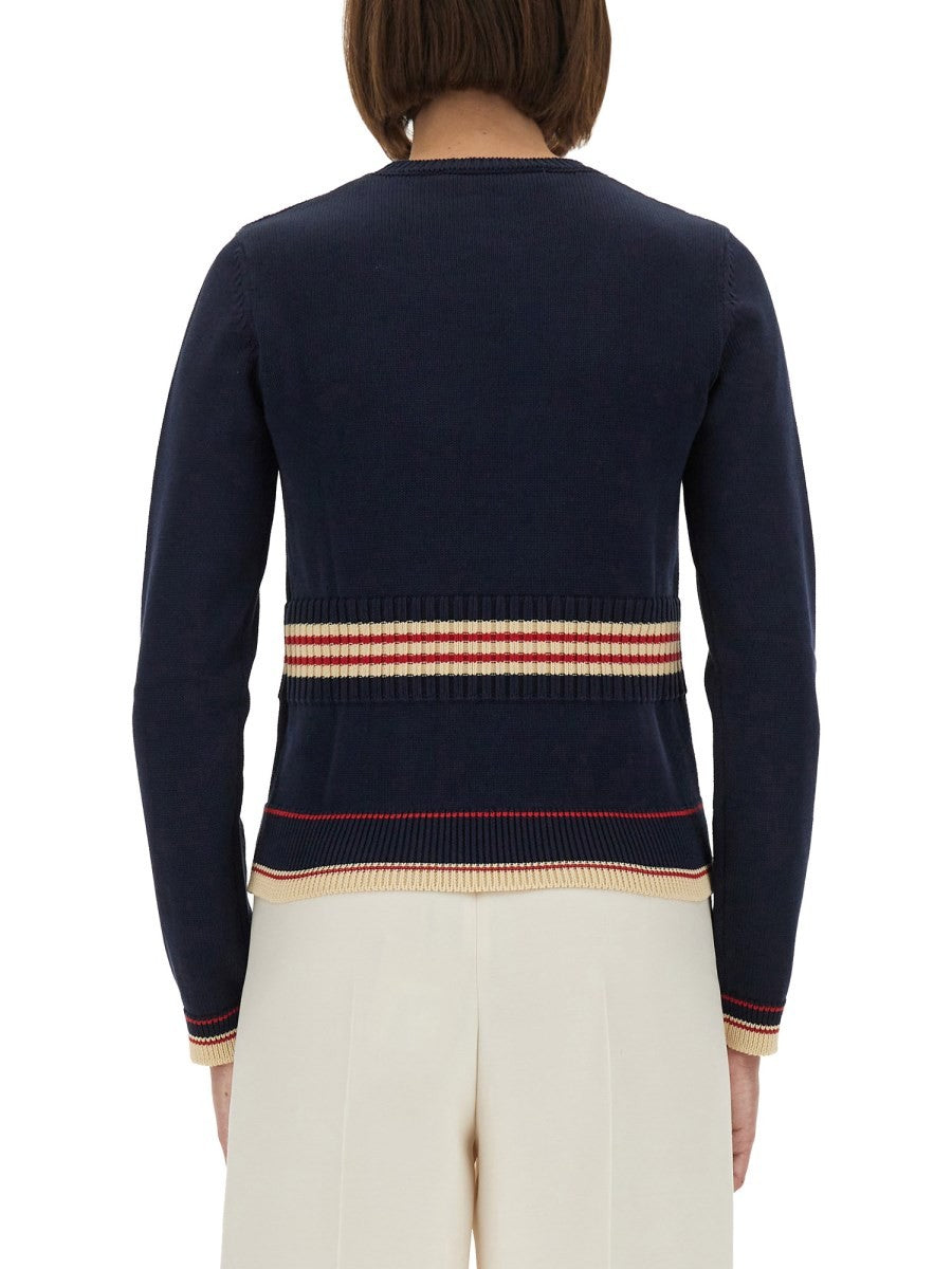 Valentino - Woman - Blue - Sweater