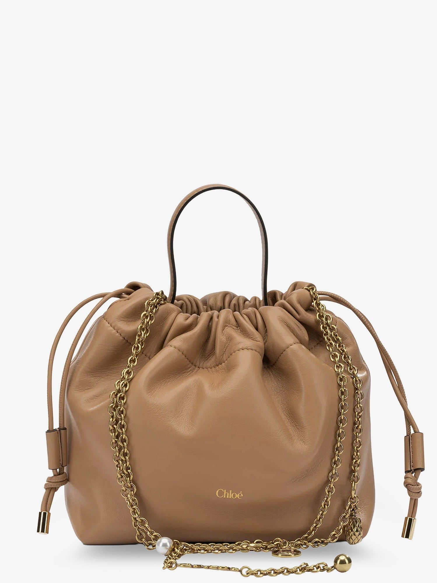 CHLOÉ - Woman - Beige - Crossbody Bag
