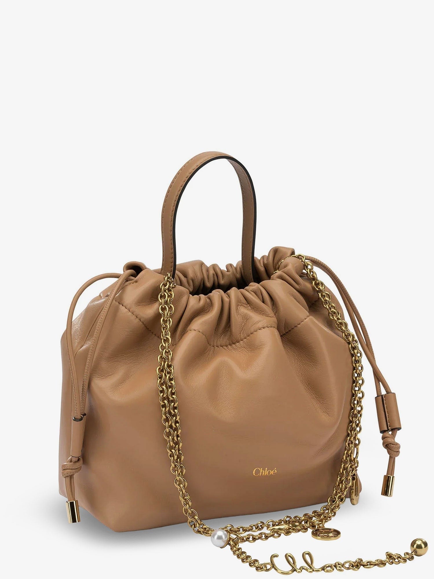 CHLOÉ - Woman - Beige - Crossbody Bag
