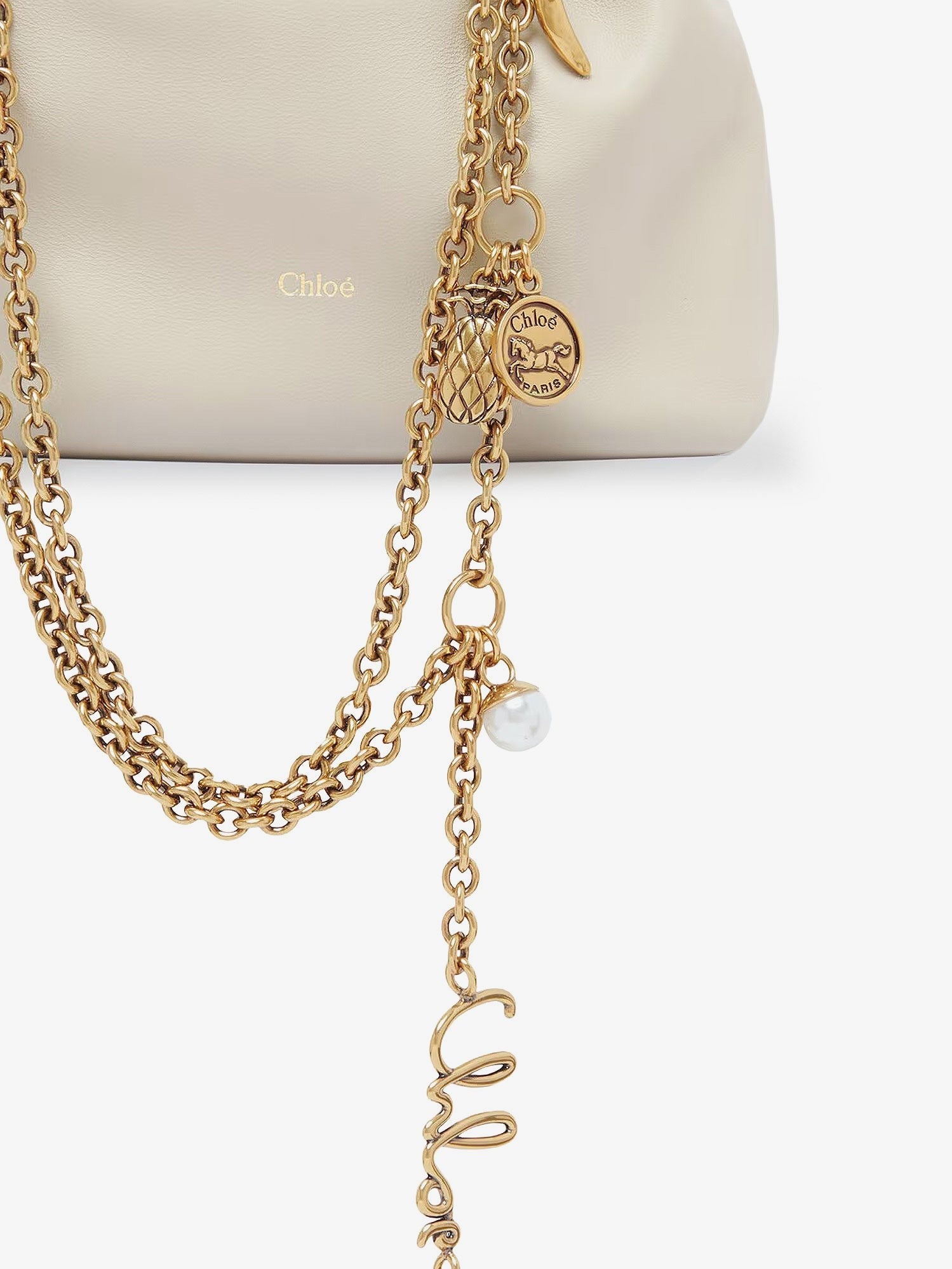 CHLOÉ - Woman - Cloudy Cream - Crossbody Bag