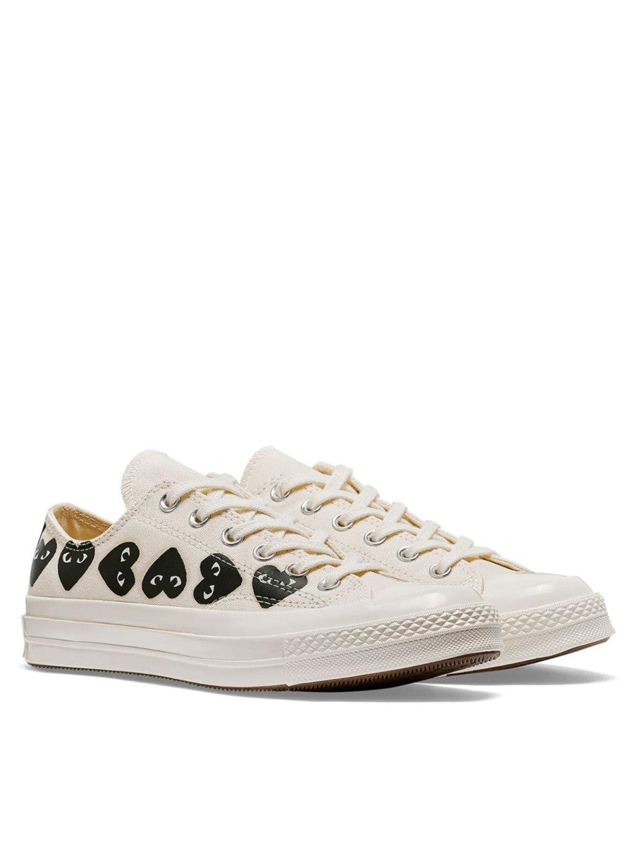 COMME DES GARCONS PLAY CONVERSE - Unisex - White - Sneaker