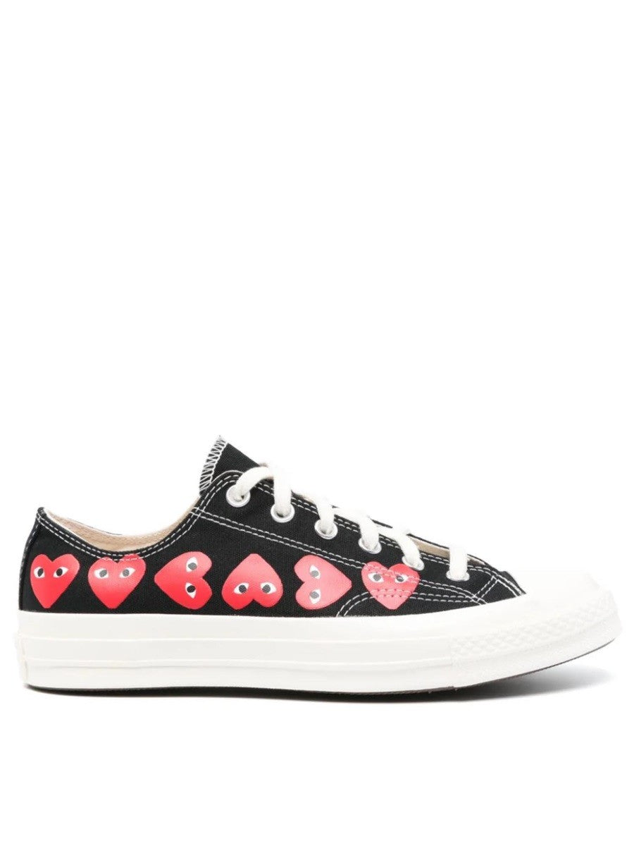 COMME DES GARCONS PLAY CONVERSE - Unisex - Black - Sneaker