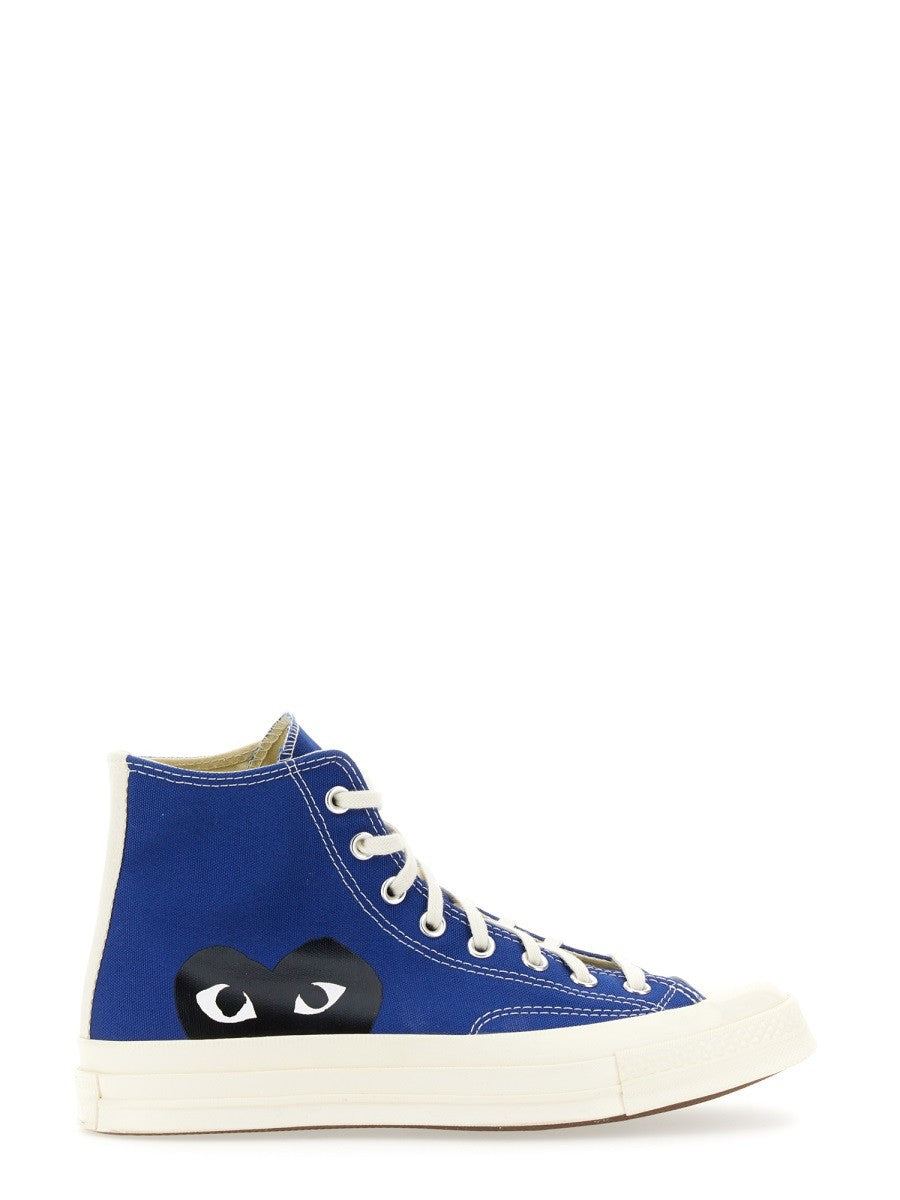 COMME DES GARCONS PLAY CONVERSE - Man - Blue - Sneaker