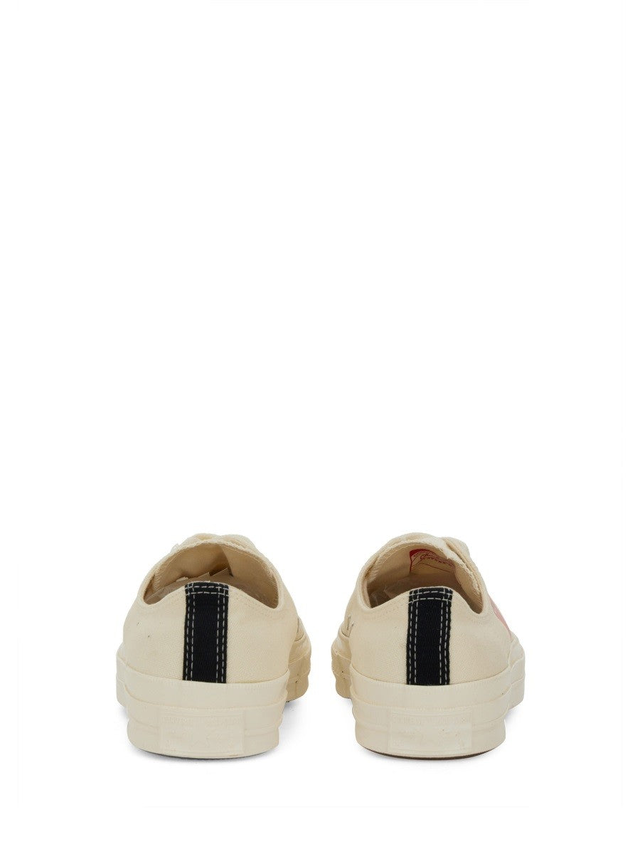 COMME DES GARCONS PLAY CONVERSE - Man - White - Sneaker