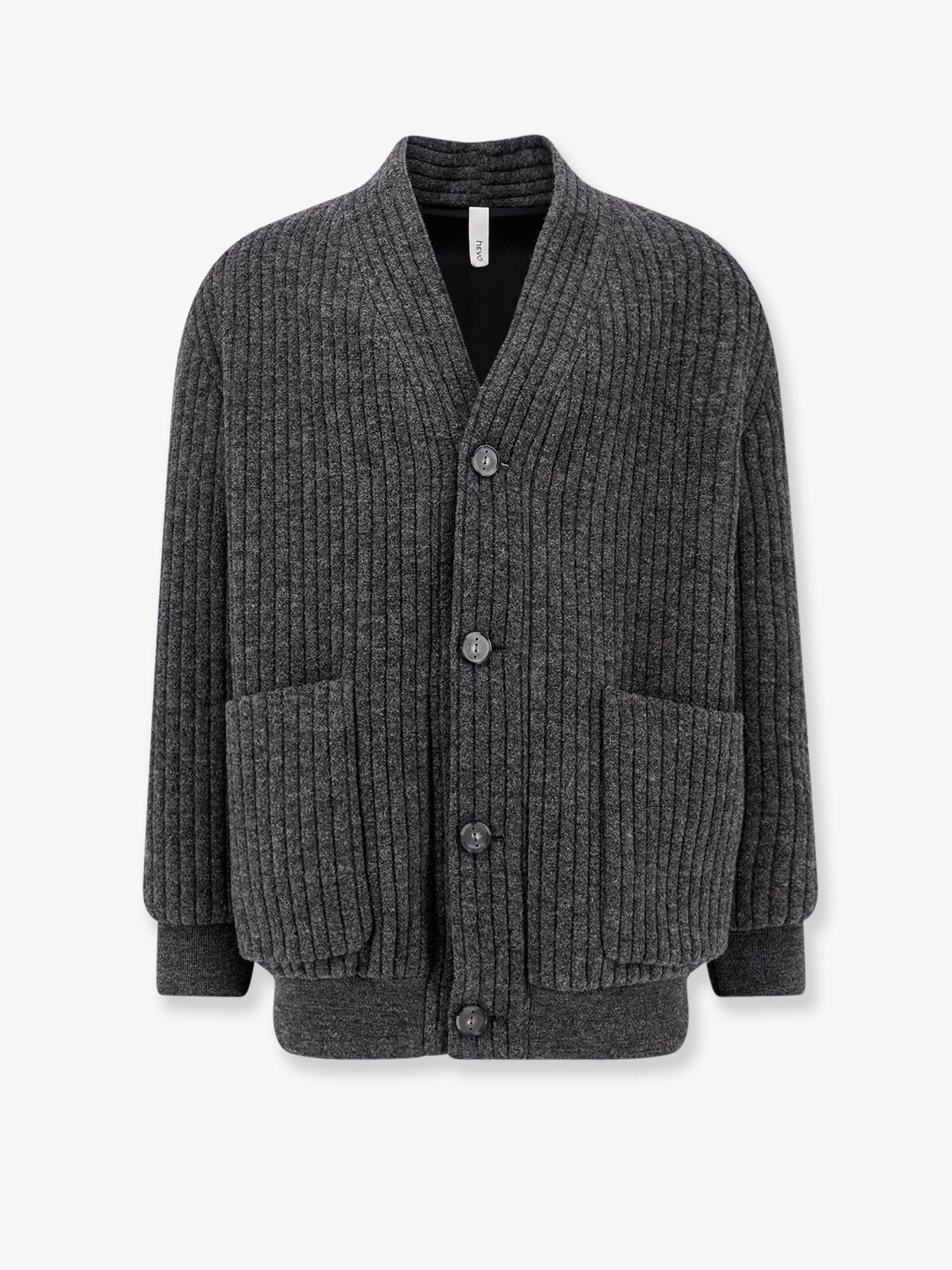 Hevo - Man - Grey - Cardigan