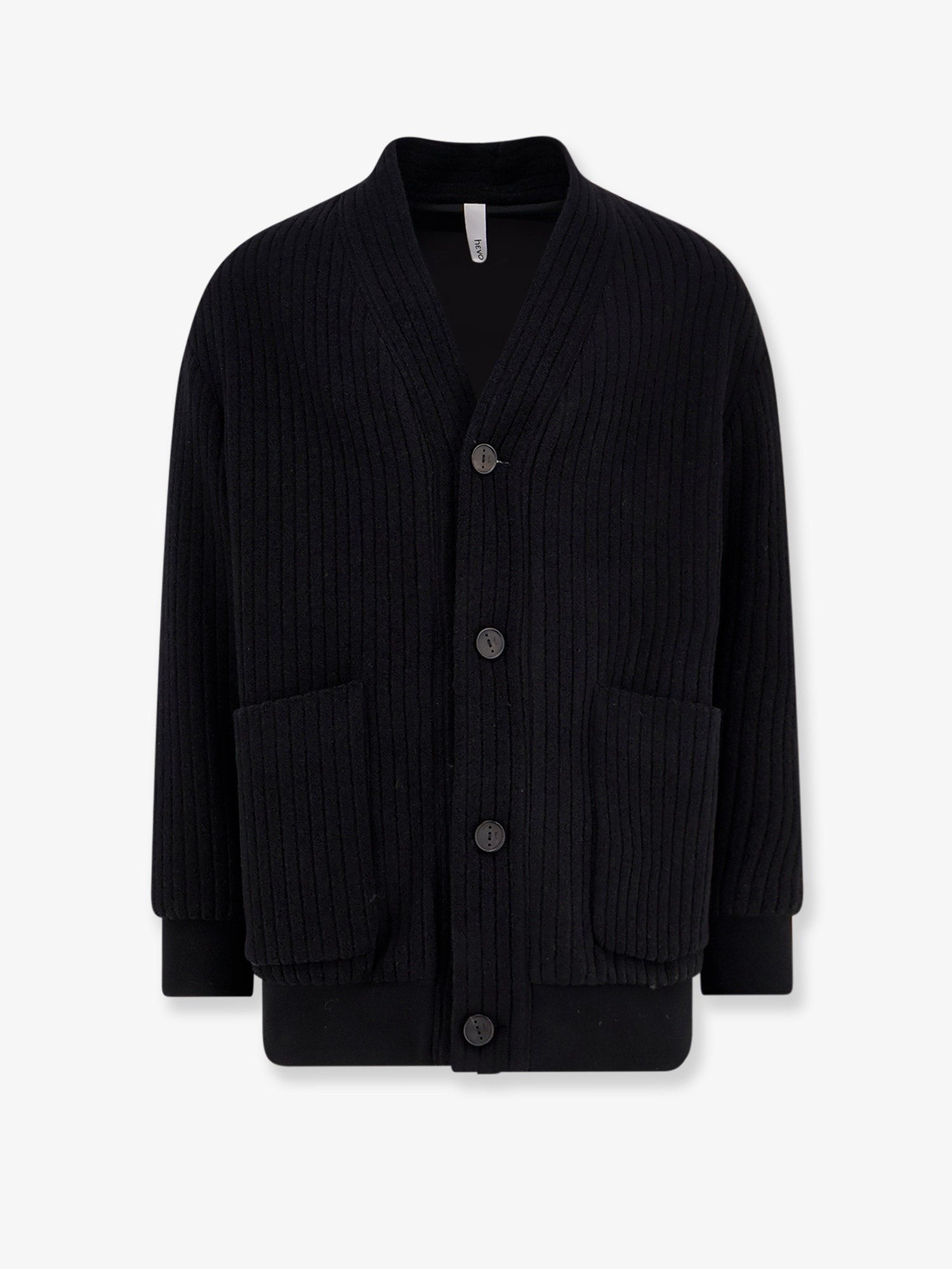 Hevo - Man - Black - Knit Sweater