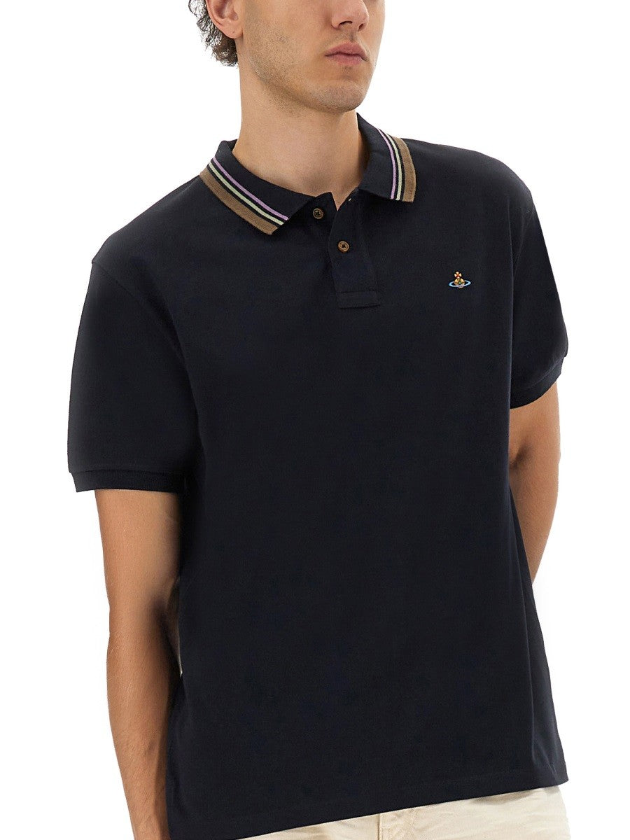 Vivienne Westwood - Man - Blue - Polo Shirt