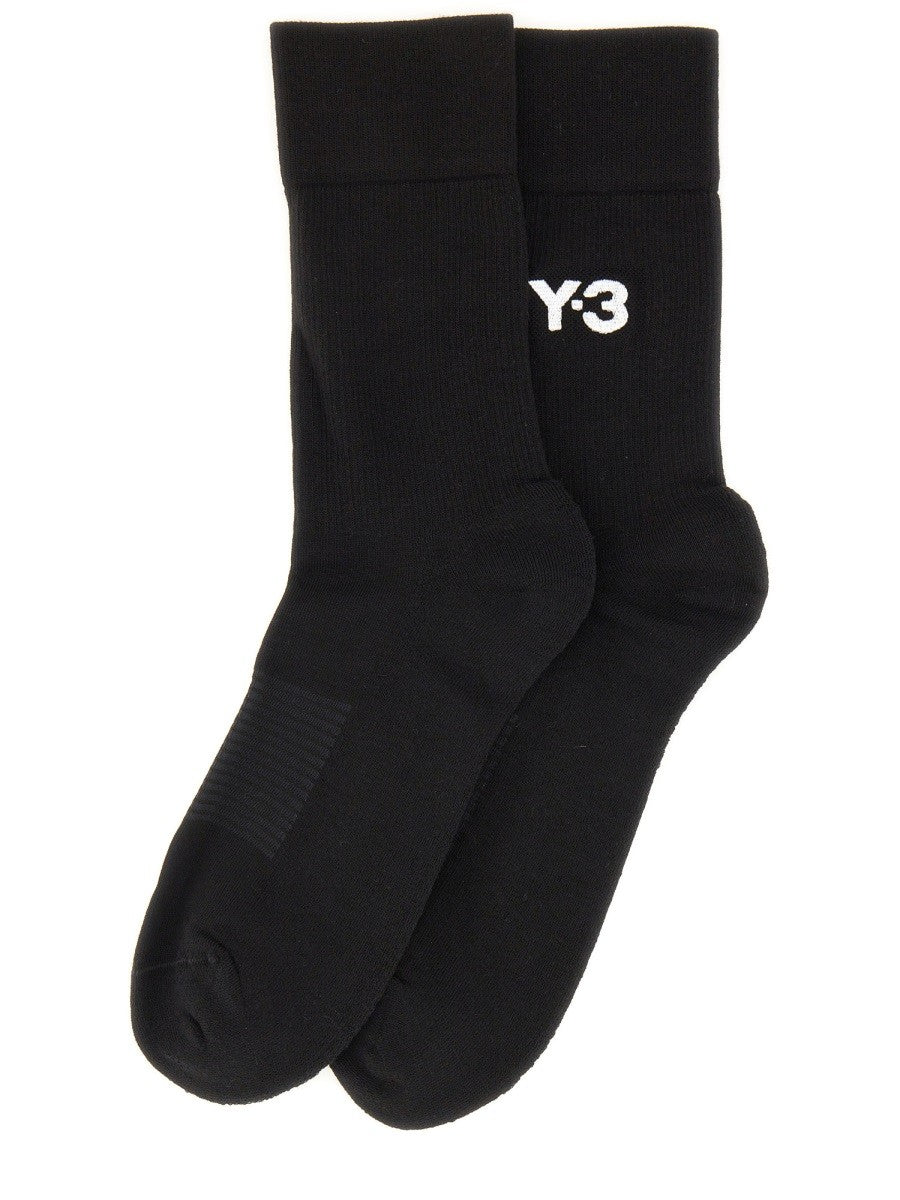 Y - 3 - Unisex - Black - Socks