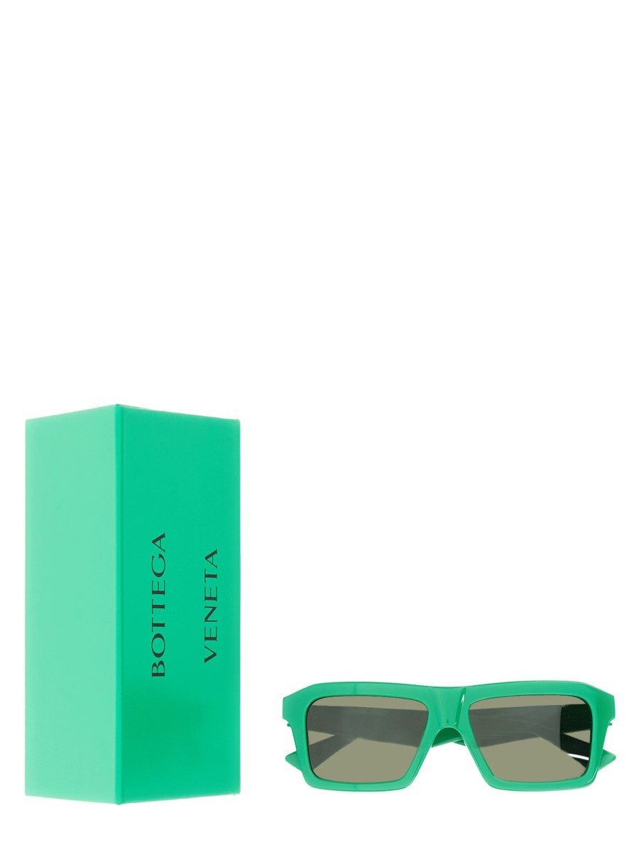 Bottega Veneta - Unisex - Green - Sunglasse