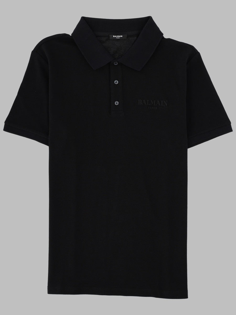 Balmain - Man - Black - Polo Shirt