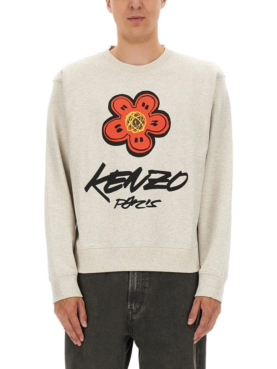 Kenzo - Man - Grey - Sweatshirt