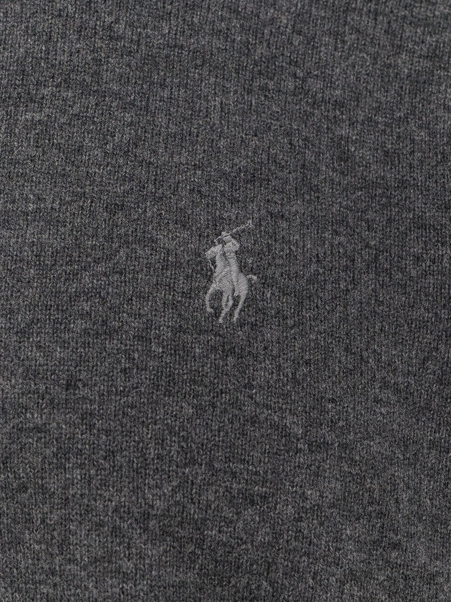 Polo Ralph Lauren - Man - Dark Charcoal Heather - Knit Sweater
