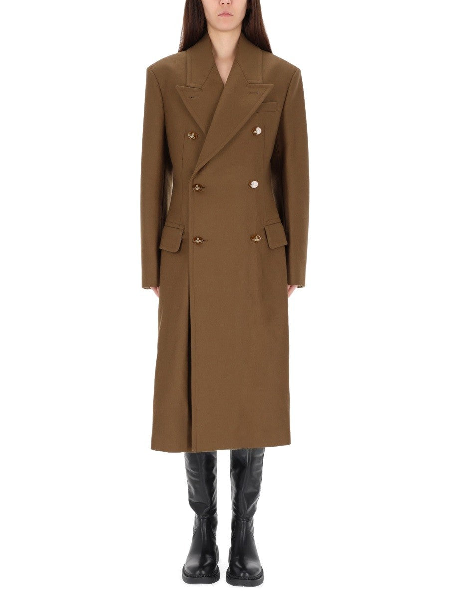 Vivienne Westwood - Woman - Beige - Coat