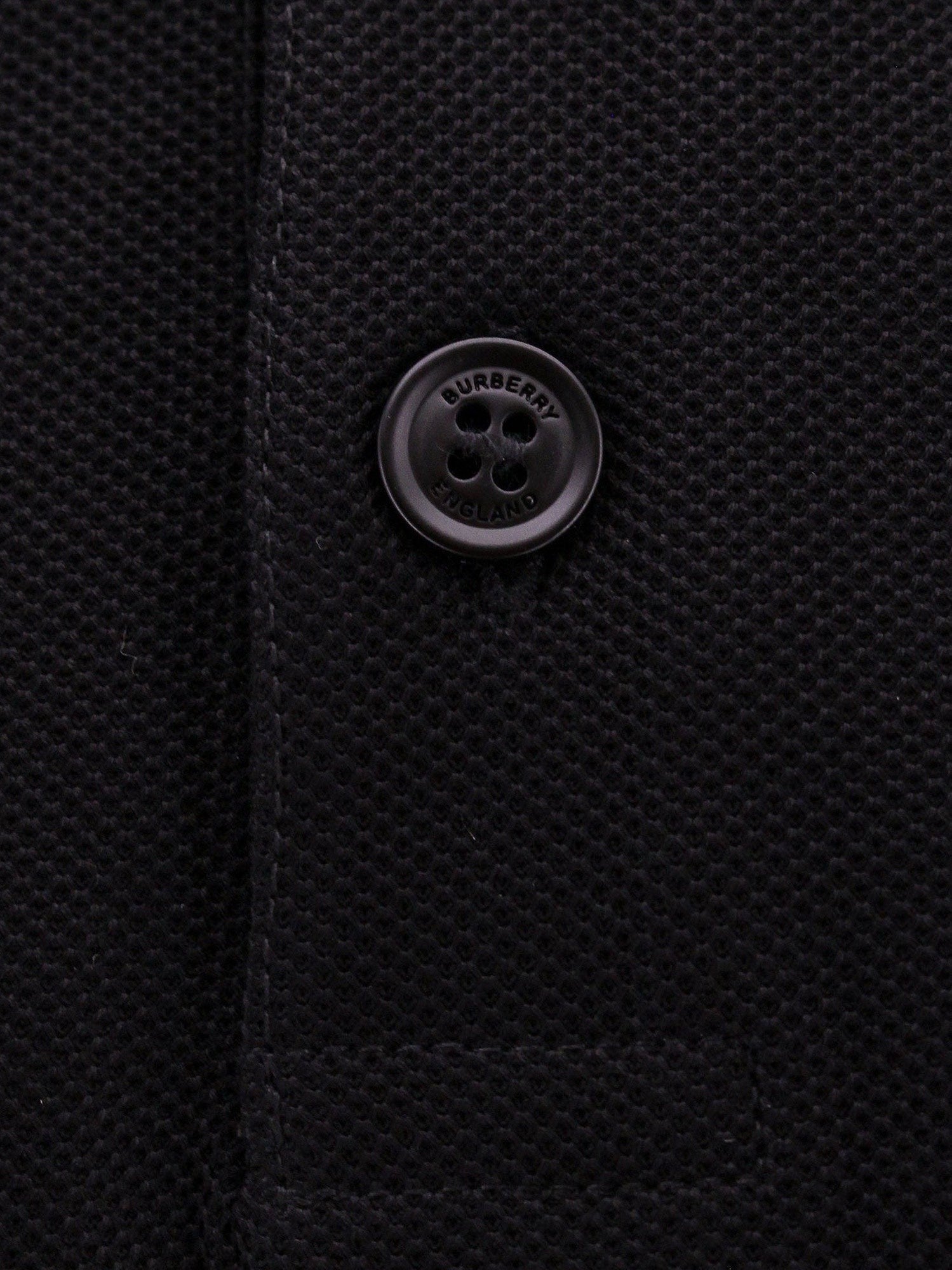 Burberry - Man - Black - Polo Shirts