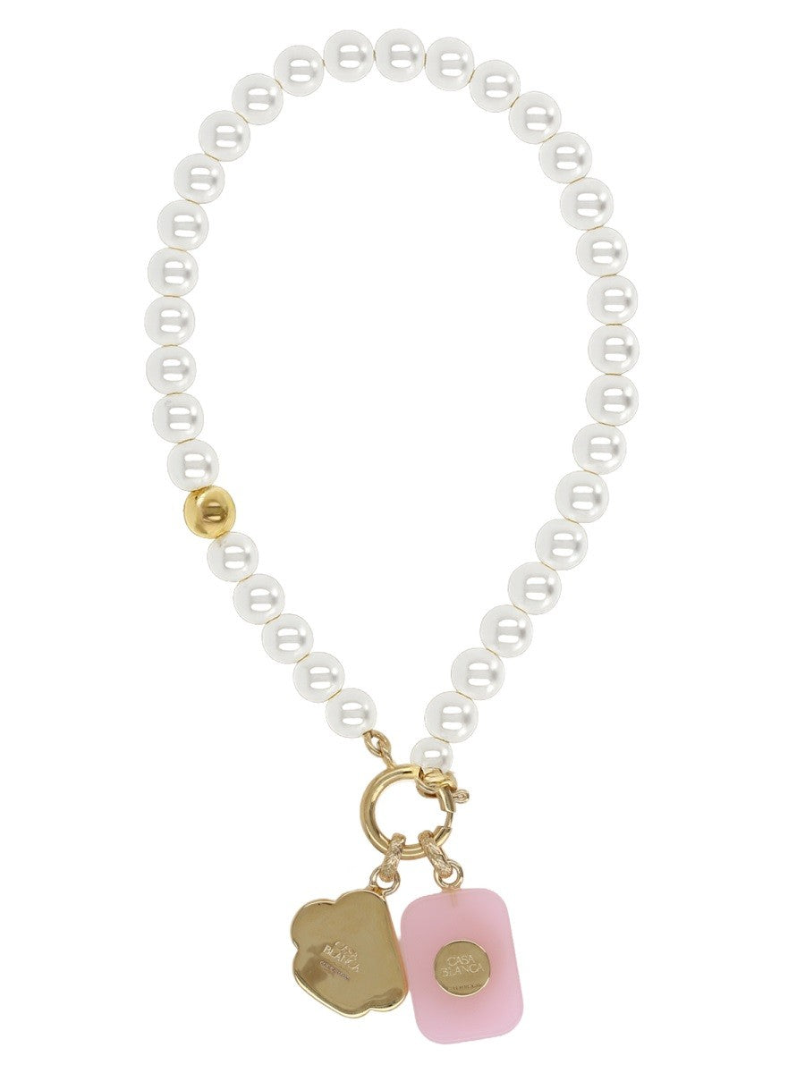 CASABLANCA - Woman - White - Necklace