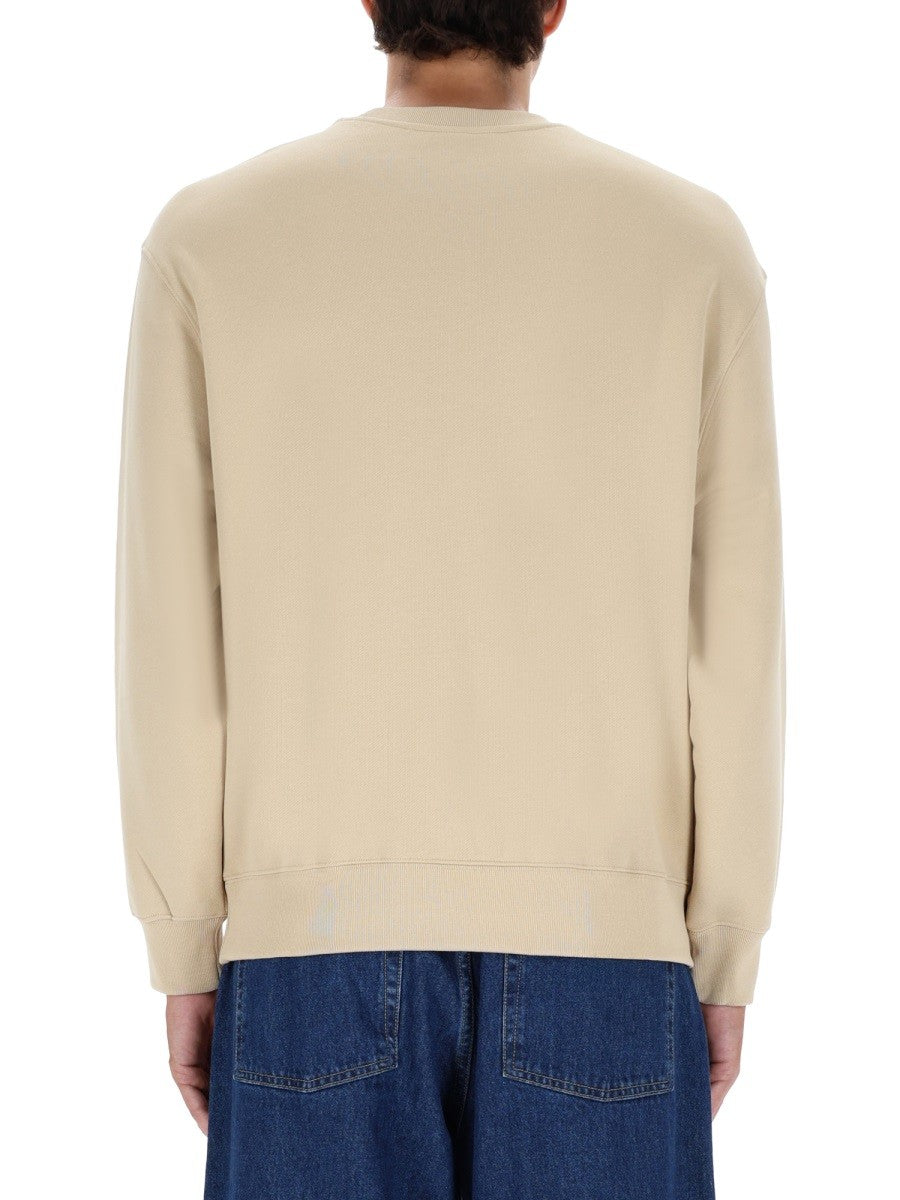Maison Kitsune - Man - Beige - Sweatshirt