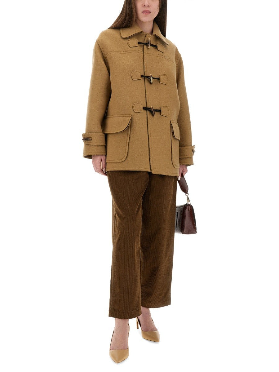 MOSCHINO JEANS - Woman - Brown - Pants