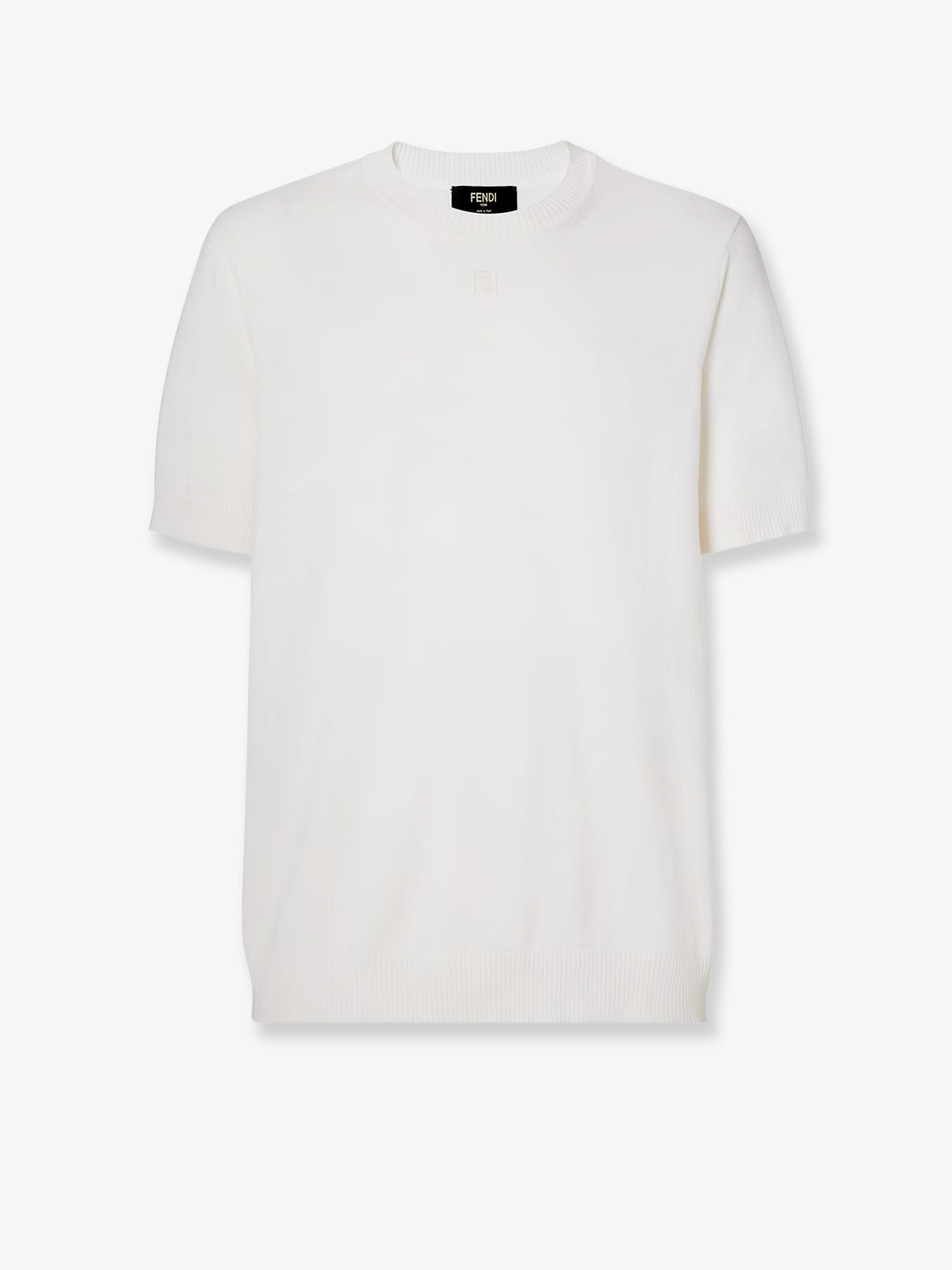 Fendi - Man - White - Knit Sweater