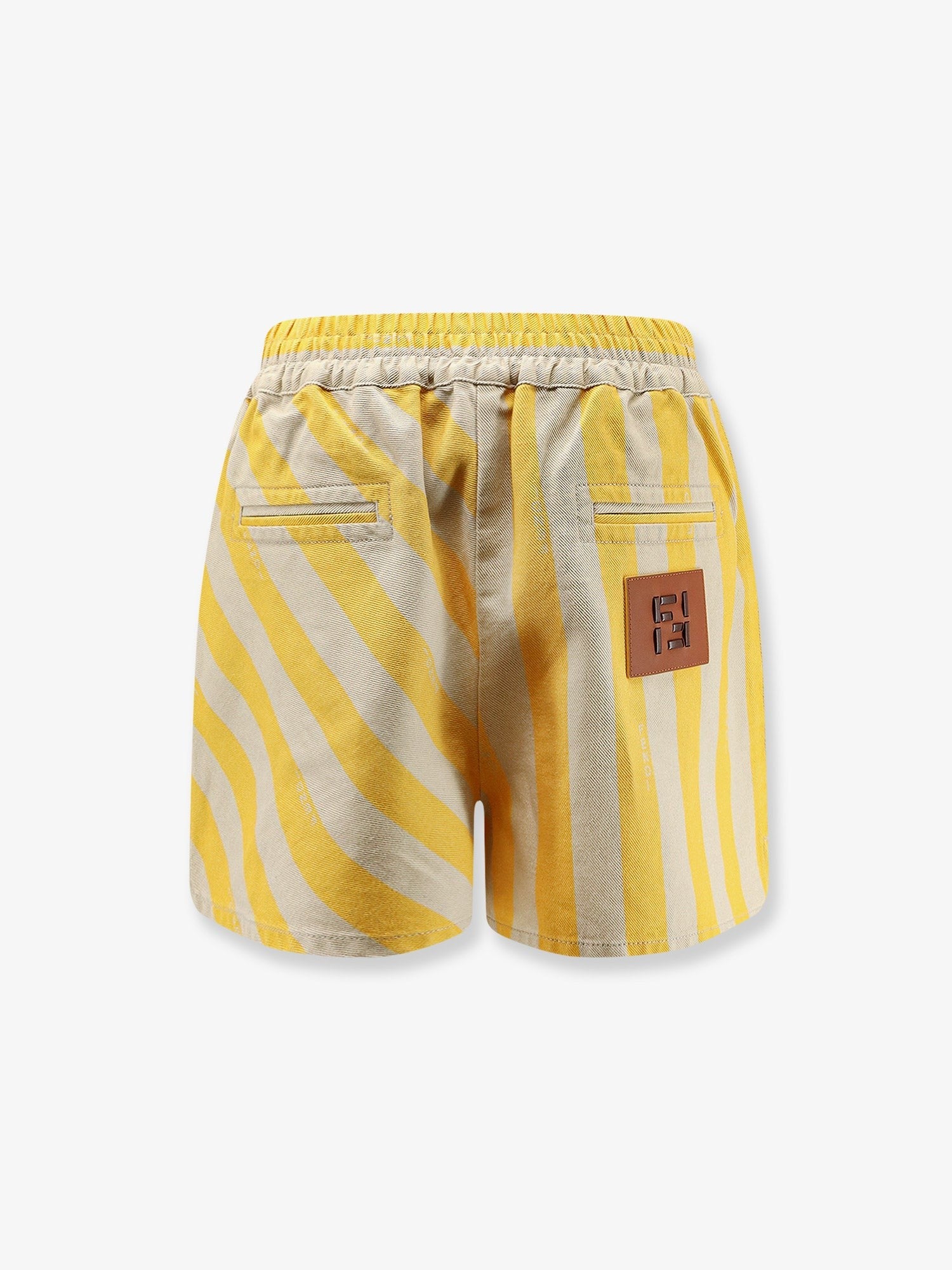 Fendi - Woman - Yellow - Shorts