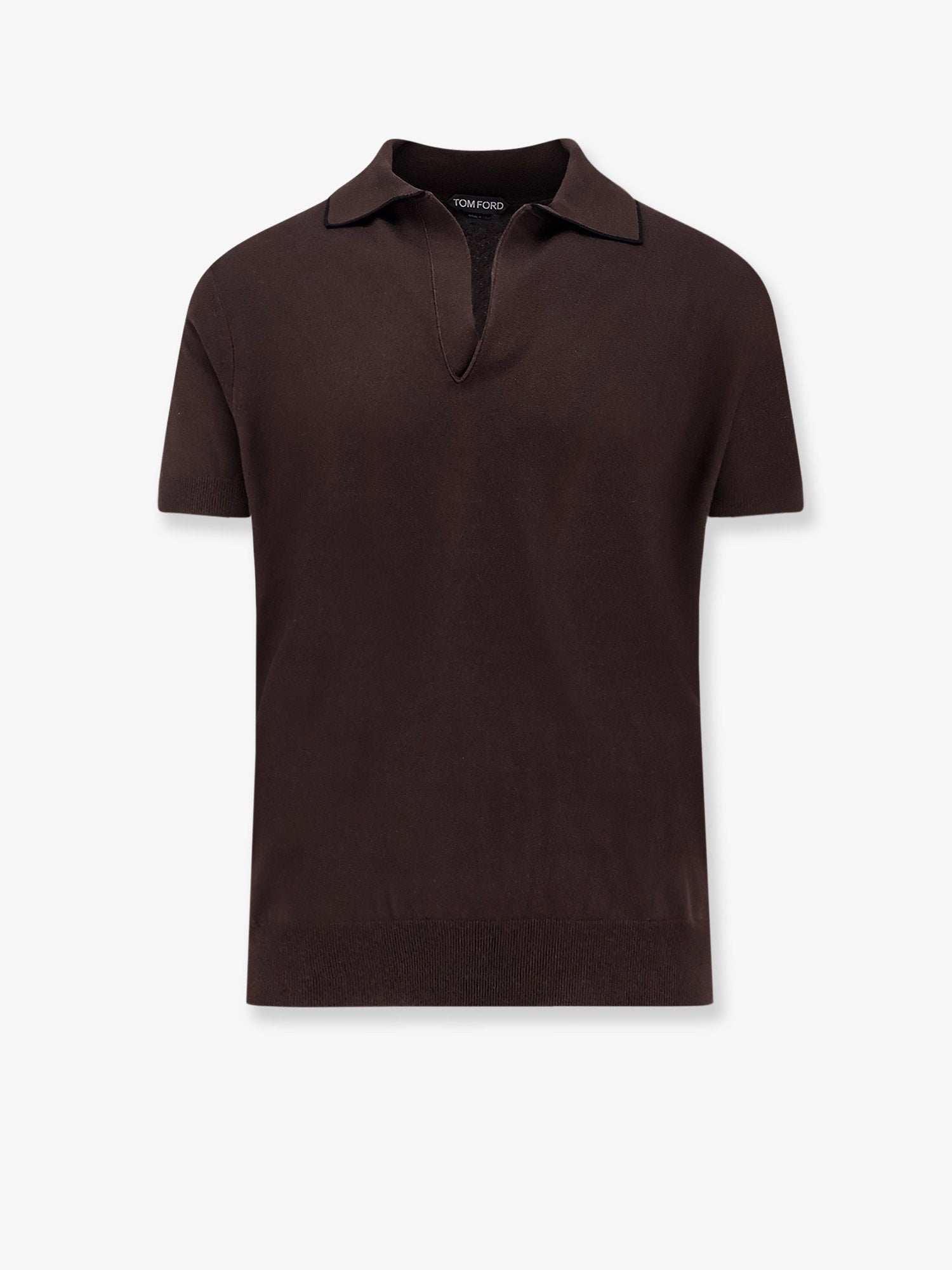 TOM FORD - Man - Brown - Polo Shirt