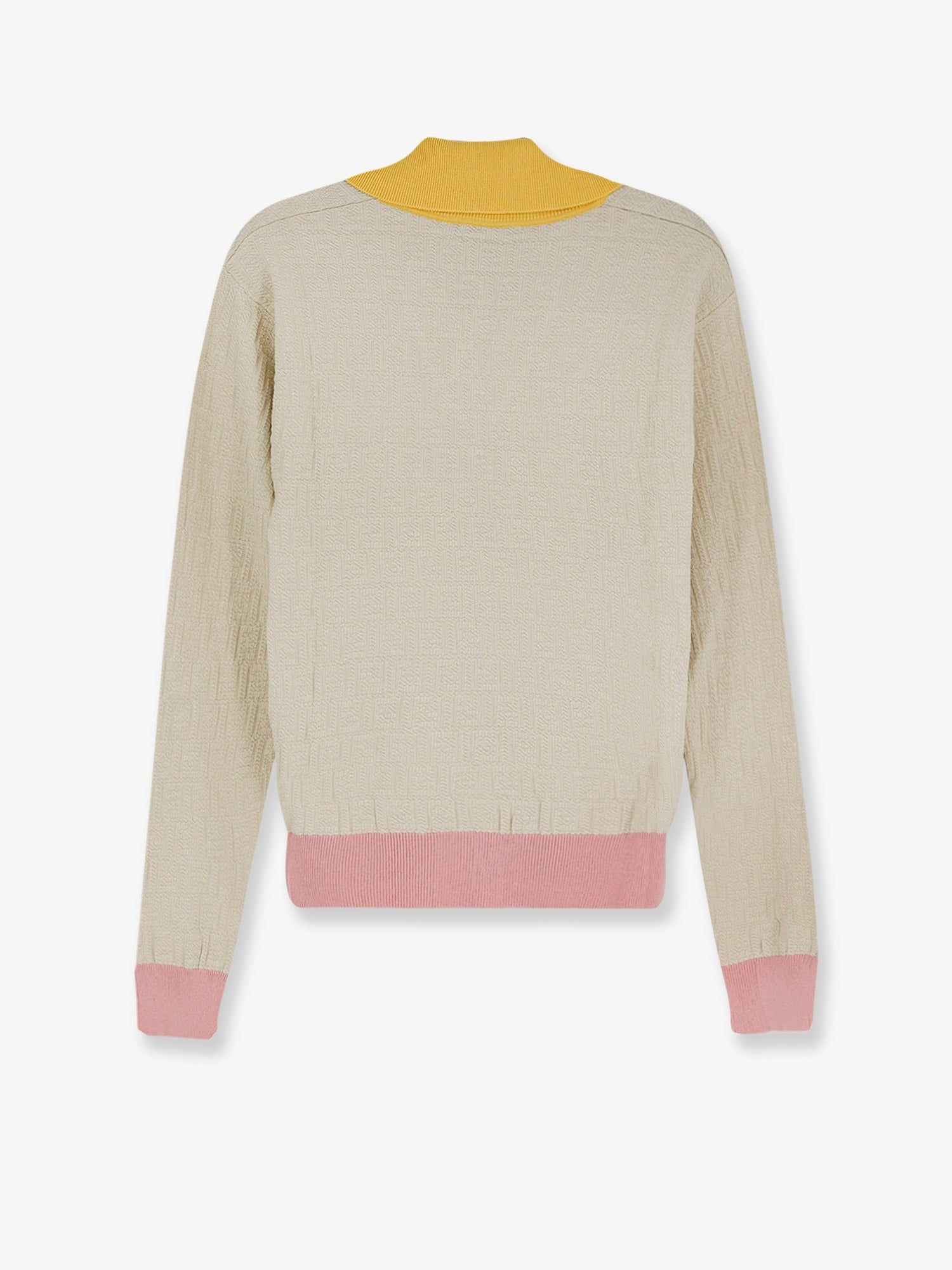 Fendi - Woman - Beige - Knit Sweater