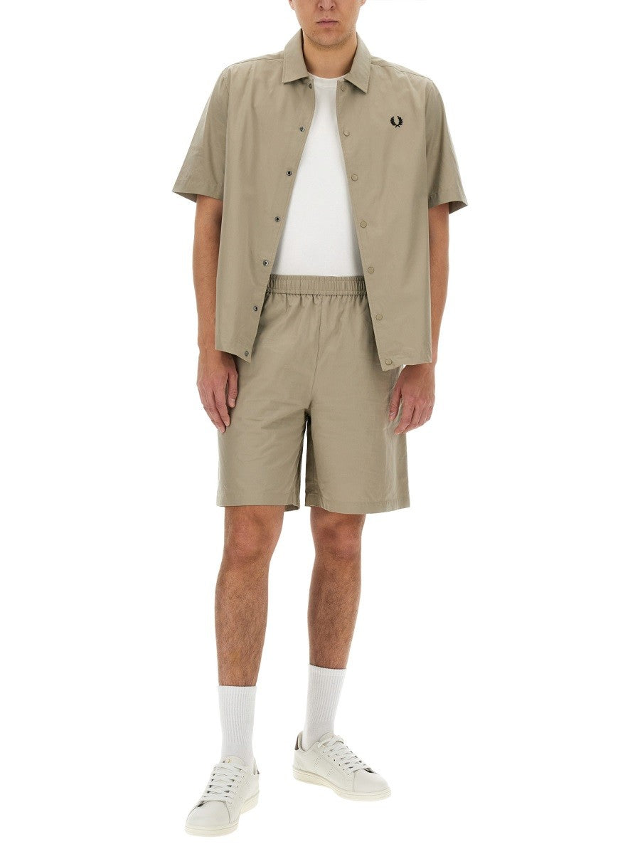 FRED PERRY - Man - Beige - Shorts