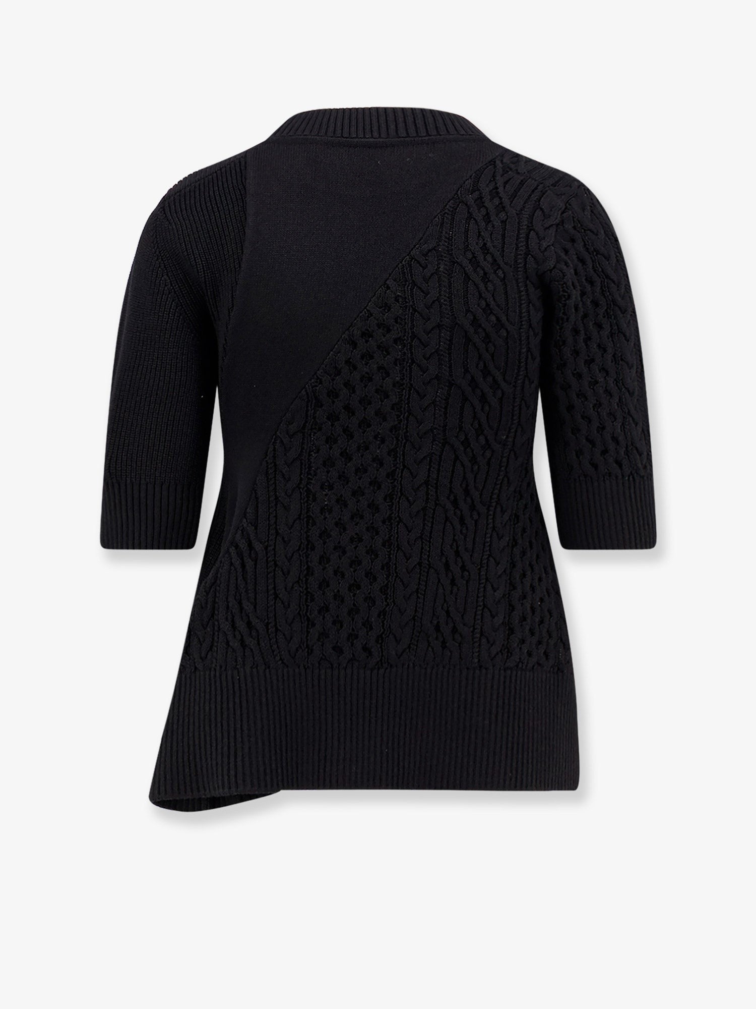 SACAI - Woman - Black - Knit Sweater