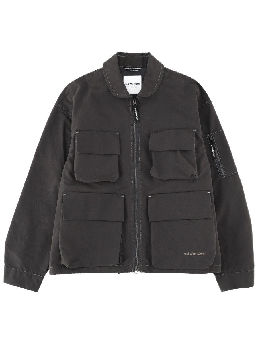 AND WANDER - Man - Grey - Blazer