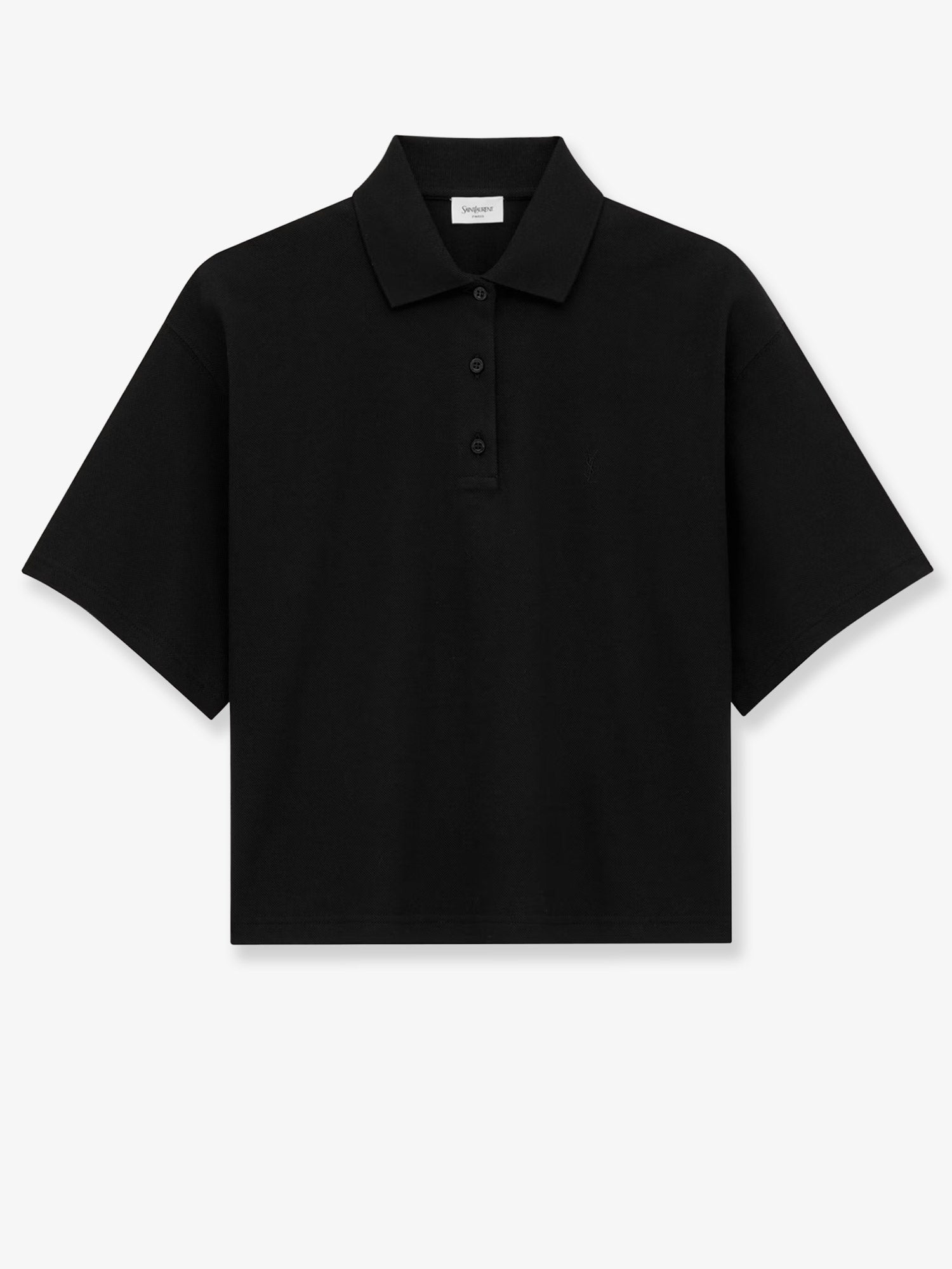 Saint Laurent - Woman - Black - Polo Shirt