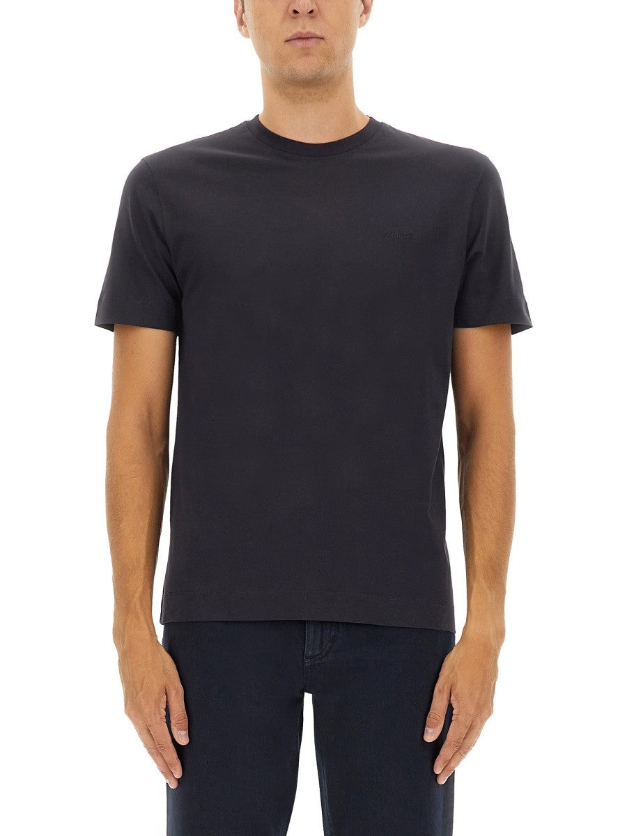 Zegna - Man - Black - Polo Shirt