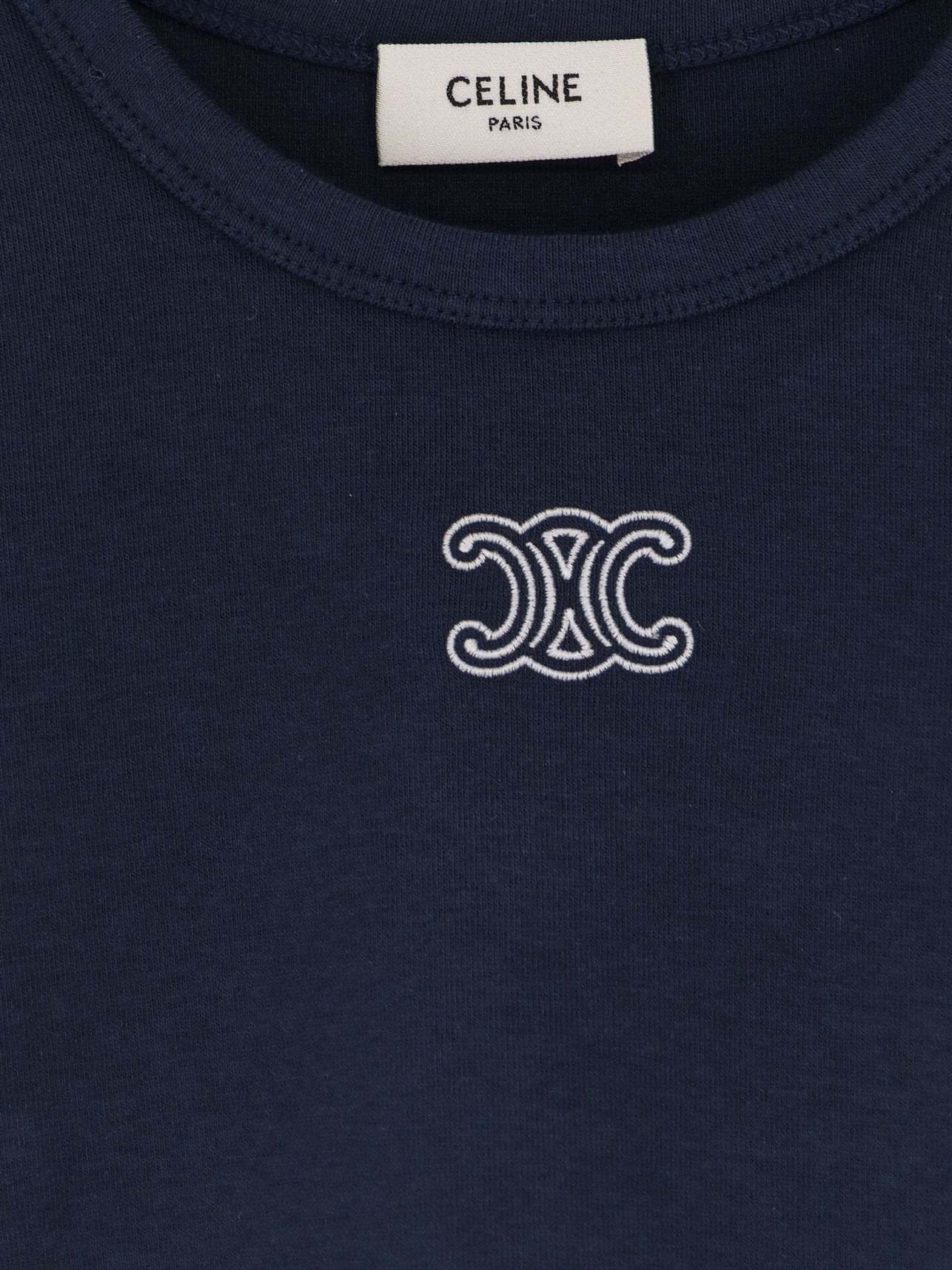 Celine - Woman - Navy/Off White - T-shirt