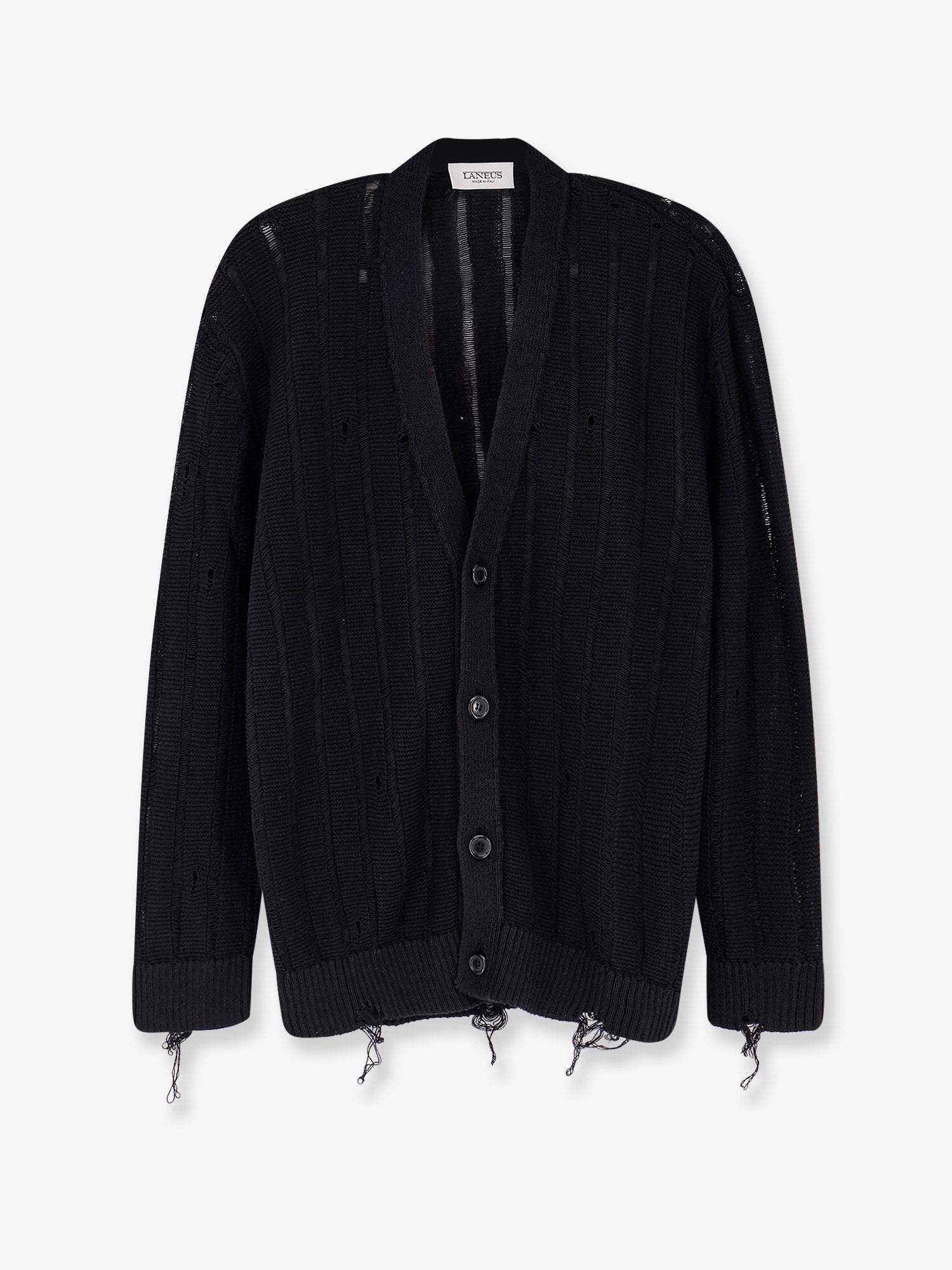 Laneus - Man - Black - Knit Sweater