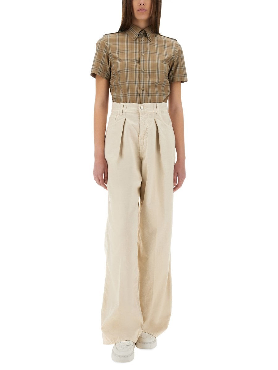Burberry - Woman - Brown - Shirt